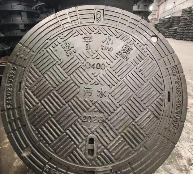 永仁球墨铸铁防沉降井盖展示